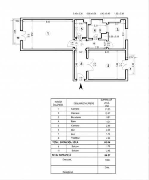 Apartament 2 camere decomandat Bloc Rusesc Drumul Taberei Afi Cotroceni