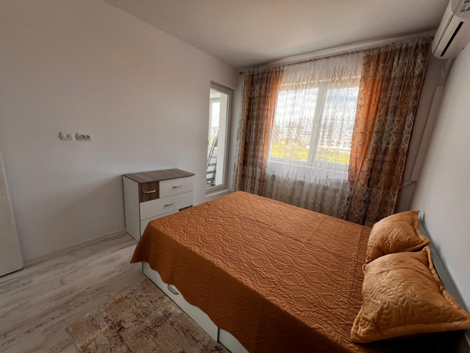 2 Camere mobilat utilat bloc 2024 Militari Residence