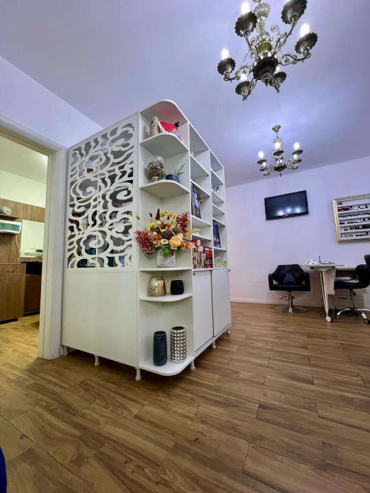 Apartament 3 camere demisol Militari + Afacere la Cheie Salon Infrumusetare