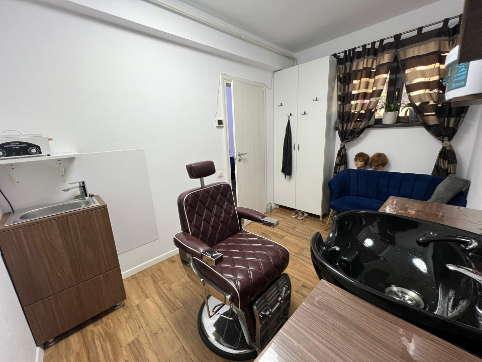 Apartament 3 camere demisol Militari + Afacere la Cheie Salon Infrumusetare