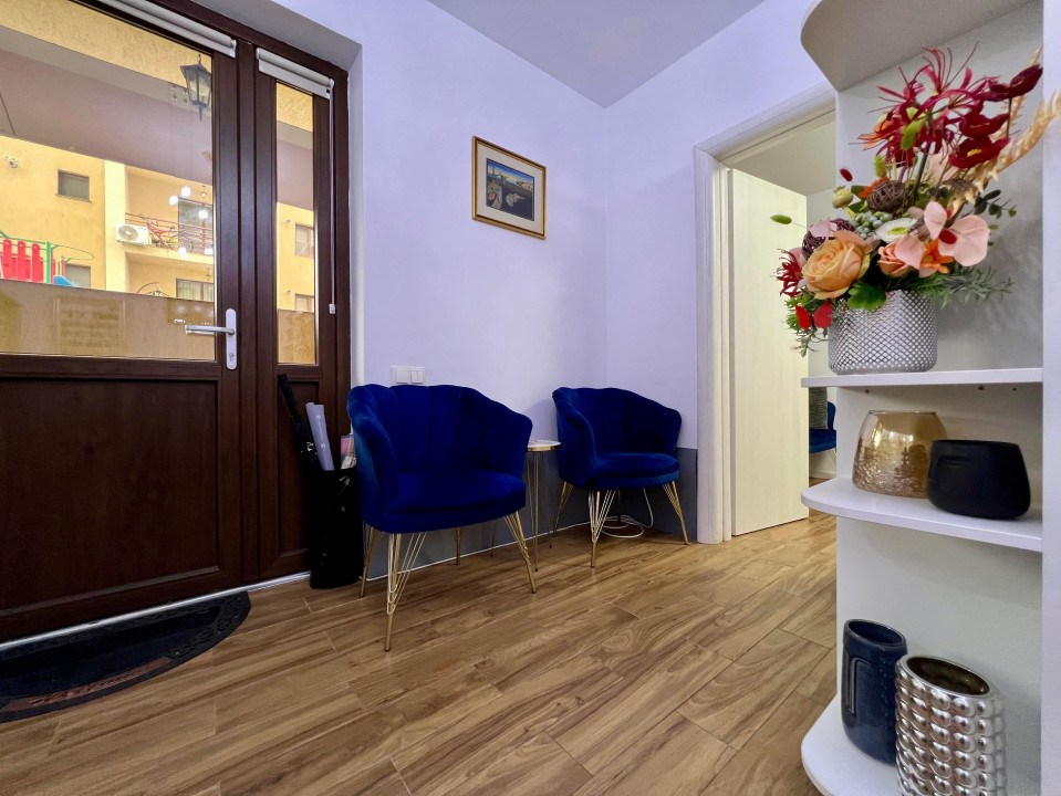 Apartament 3 camere demisol Militari + Afacere la Cheie Salon Infrumusetare