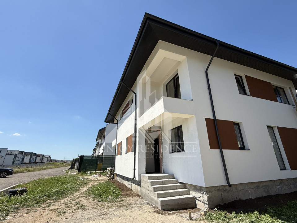 PROMOTIE! Ansamblu vile 2025, curte 220mp, finisaje premium Otopeni