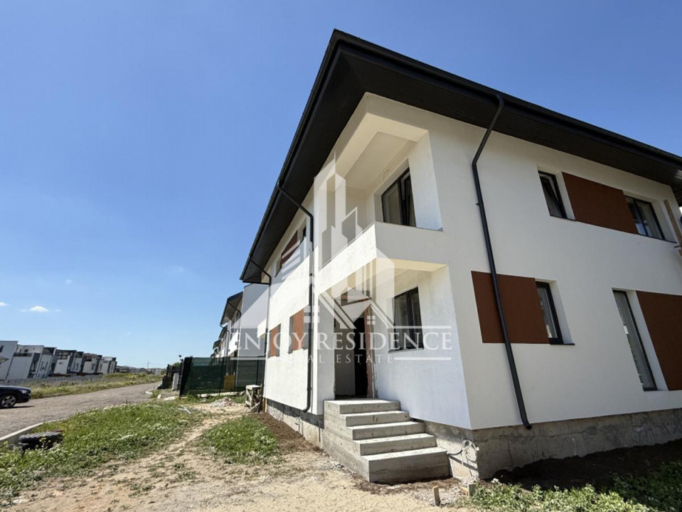 PROMOTIE! Ansamblu vile 2025, curte 220mp, finisaje premium Otopeni