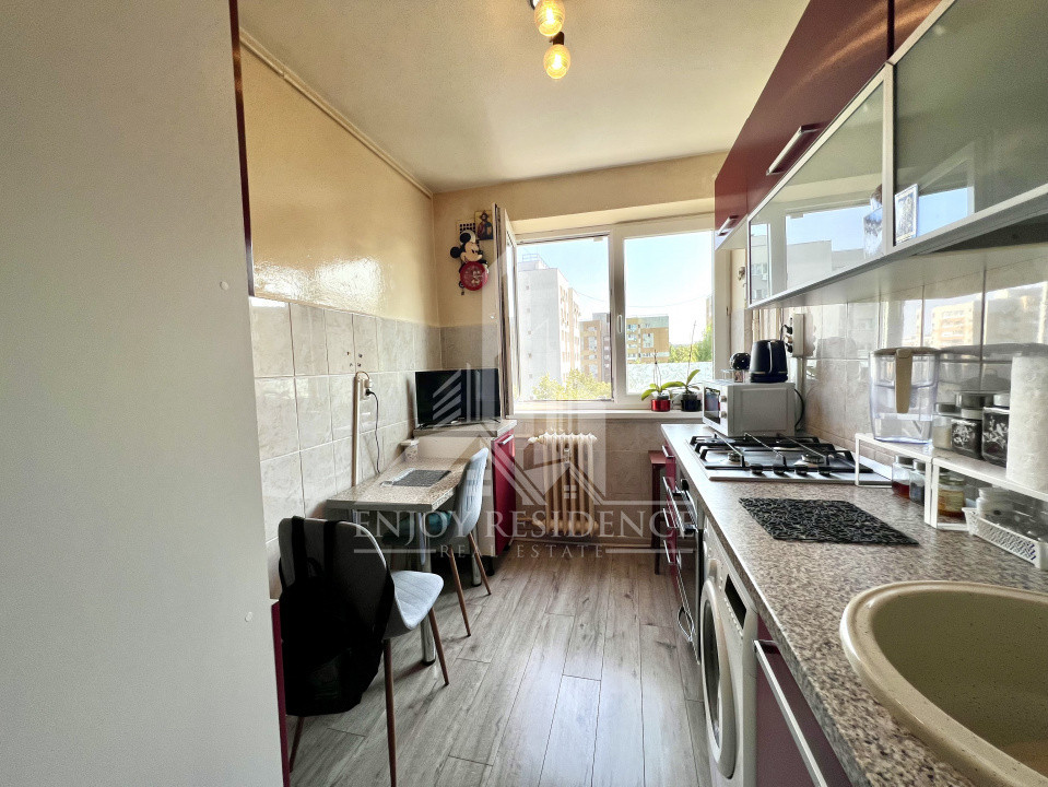 2 Camere decomandat MODERNIZAT | SUPER POZITIE | Metrou la 5 minute