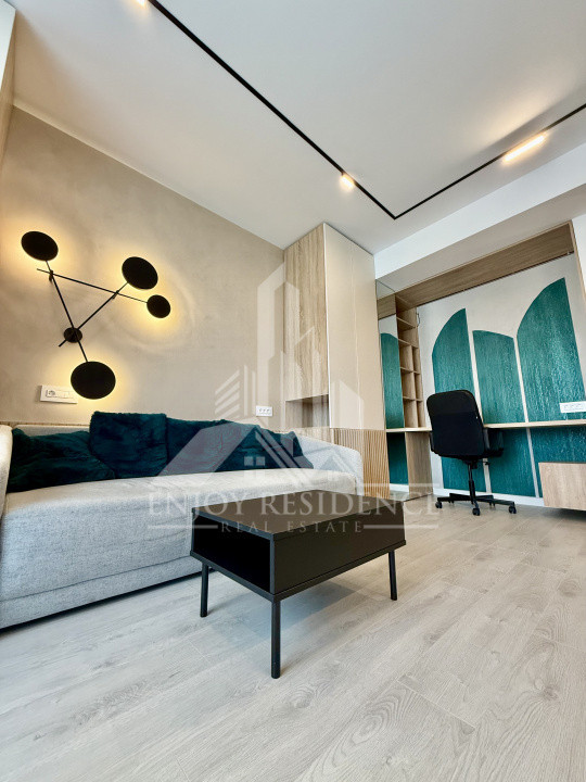 Garsoniera ultramoderna NOVUM 56, metrou 300m, TOTUL NOU