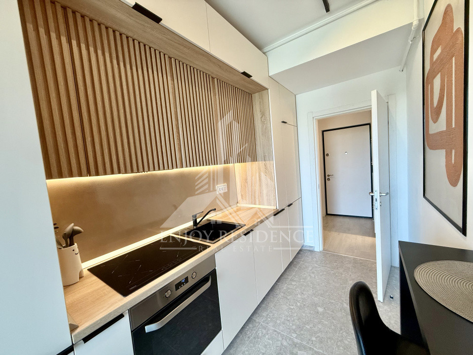 Garsoniera ultramoderna NOVUM 56, metrou 300m, TOTUL NOU