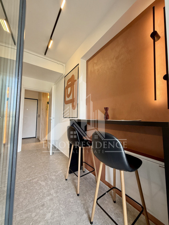 Garsoniera ultramoderna NOVUM 56, metrou 300m, TOTUL NOU