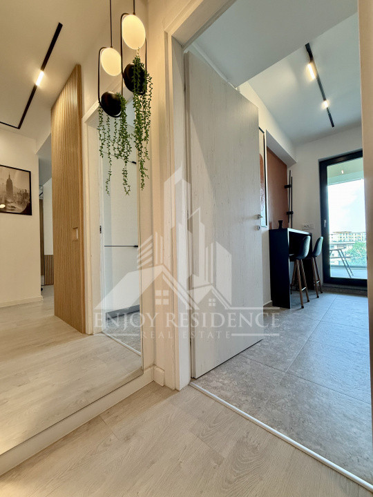 Garsoniera ultramoderna NOVUM 56, metrou 300m, TOTUL NOU