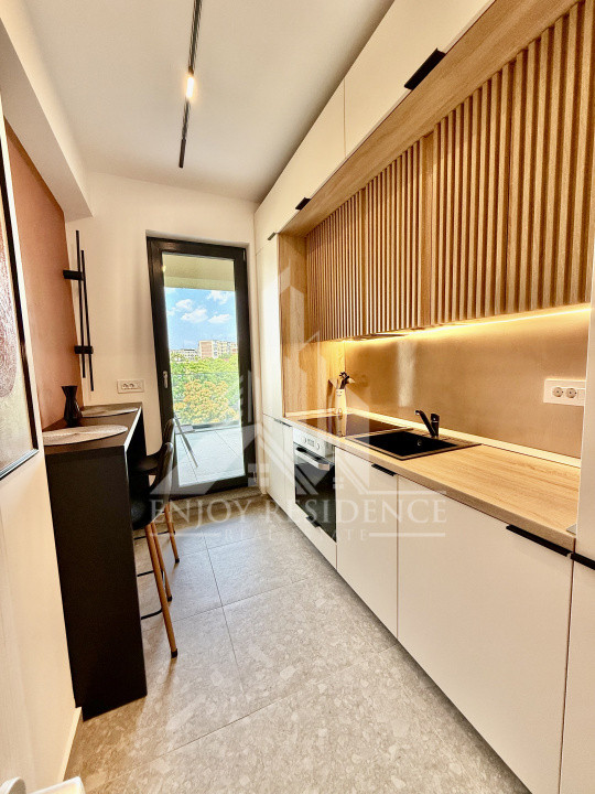 Garsoniera ultramoderna NOVUM 56, metrou 300m, TOTUL NOU