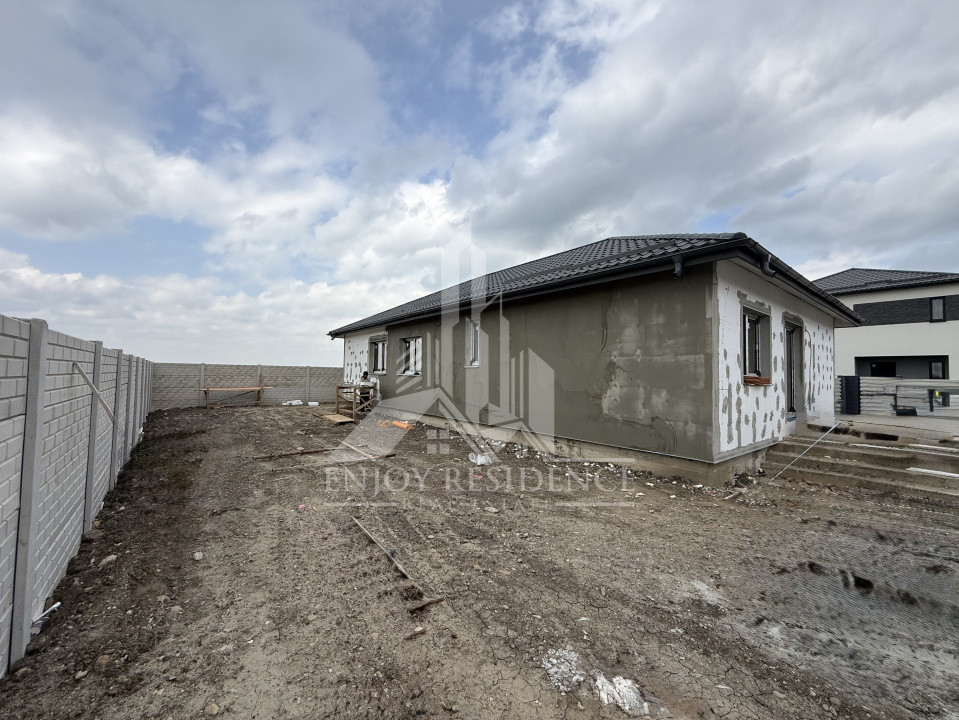 Ansamblu case individuale pe parter 2026 | Curte 400mp | Domnesti