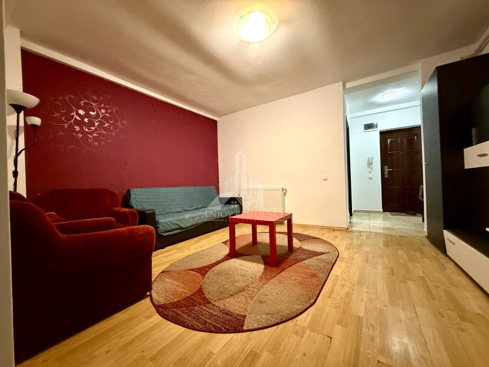 Garsoniera SUPER POZITIE | Mobilat/utilat | Etaj 4/5 | CENTRALA TERMICA